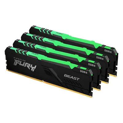 Kingston FURY Beast 32GB 3600MHz DDR4 CL17 DIMM (4x8GB) RGB