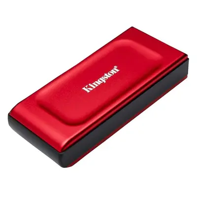 Kingston XS1000/2TB/SSD/Externí/Červená/5R