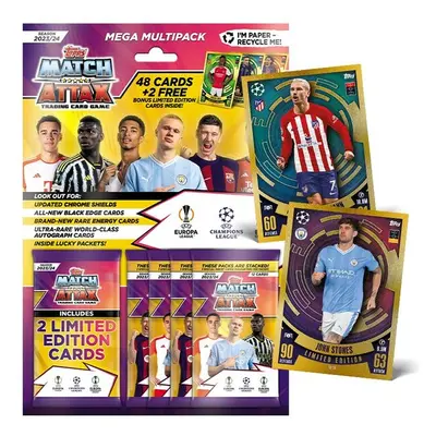 Fotbalové karty Topps UEFA UCL MATCH ATTAX 23/24 - Mega Multipack