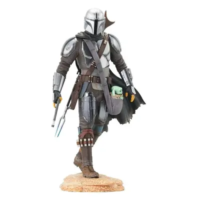 Soška Gentle Giants Star Wars The Mandalorian - The Mandalorian with The Child 25 cm (Premier ko