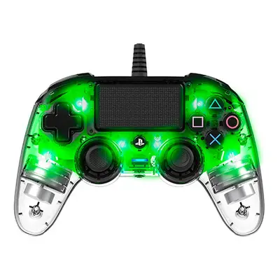 Gamepad Nacon Compact Controller Clear Green (PS4)