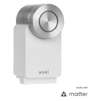 NUKI Smart Lock PRO 4. generace chytrý zámek s podporou Matter bílá