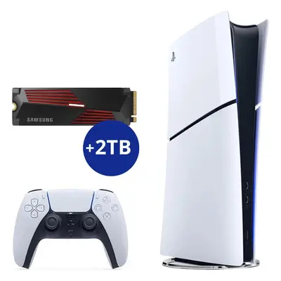 PlayStation 5 Digital Edition (verze slim) + 2TB SSD