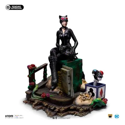 Soška Iron Studios Deluxe Art Scale 1/10 DC: Gotham City Sirens - Catwoman