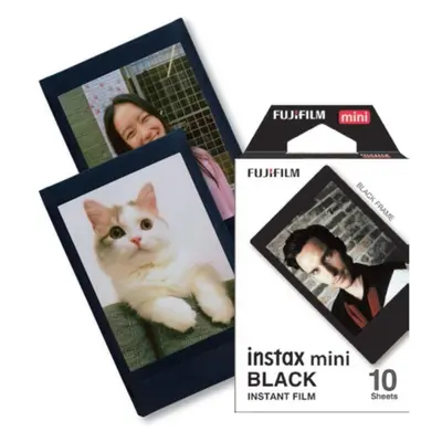 Fujifilm Instax mini Black Frame film (10 ks)