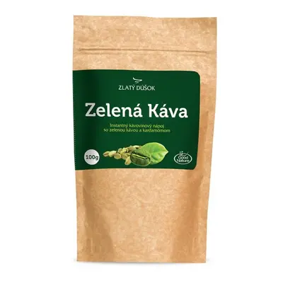 Good Nature Zlatý doušek Zelená Káva s kardamomem 100 g