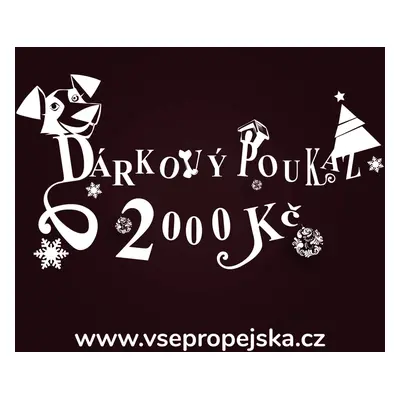 Vsepropejska Vínový dárkový poukaz (elektronický) Typ: 2000 Kč