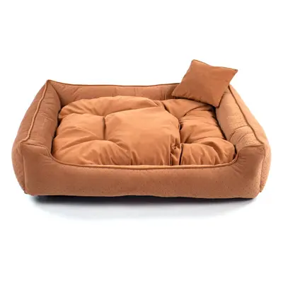 Vsepropejska Snug elegantní pelech pro psa Barva: Oranžová, Rozměr (cm): 130 x 110