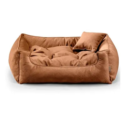 Vsepropejska Snug elegantní pelech pro psa Barva: Oranžová, Rozměr (cm): 55 x 45