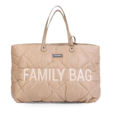 Cestovní taška Family Bag Puffered béžová Childhome