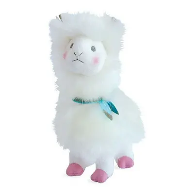 Lama plyšová bílá 20 cm DouDou