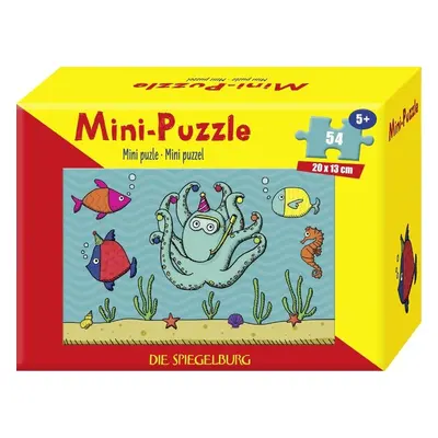 Mini Puzzle Zvířátka DIE SPIEGELBURG tužka lill: Chobotnice