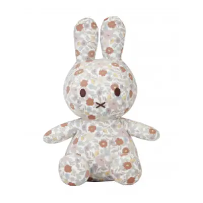 Králíček Miffy textilní kytičky 25 cm Little Dutch