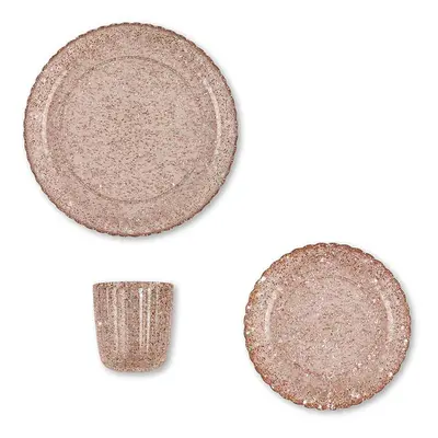 Jídelní sada Glitter Sparkling Blush Konges Slojd