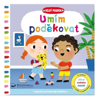 Svojtka & Co. Knížka Velký pokrok Umím poděkovat