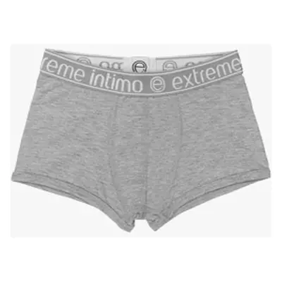 Boxerky jednobarevné basic světle šedé EXTREME INTIMO