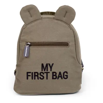 Dětský batoh My first bag - Canvas Khaki CHILDHOME