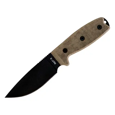 Ontario RAT 3 Black, Nylon Sheath