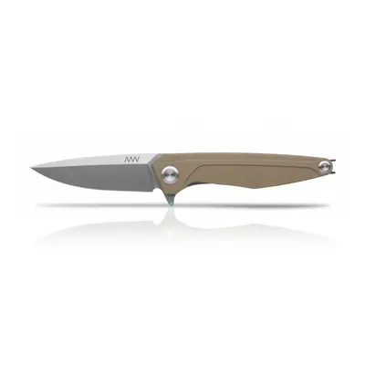 ANV Z300 - Stonewash, G10 Olive, Liner Lock ANVZ300-011