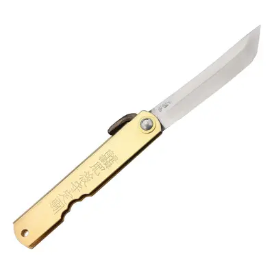 Higonokami Shirogami 13BR Brass