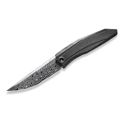 We Knife Cybernetic WE22033-DS1 Titanium Damasteel