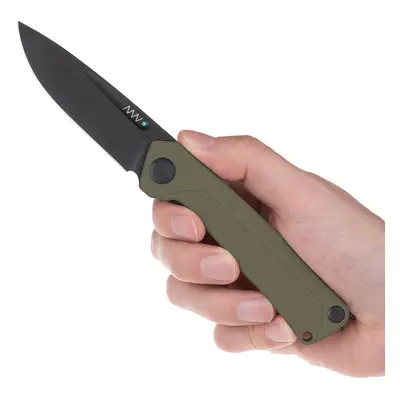 ANV Z200 BB - Sleipner DLC Black, G10 Olive ANVZ200-052