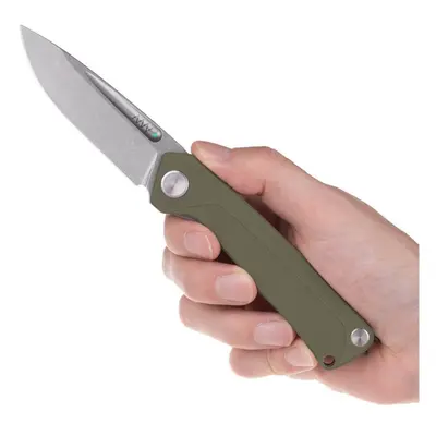 ANV Z200 BB - Sleipner Stonewash, G10 Olive ANVZ200-051