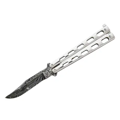 Bear & Son BCSS14D Butterfly Stainless Steel Damascus