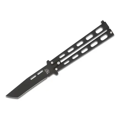 Bear & Son BC115TANB Butterfly 1095 Tanto Black Powder