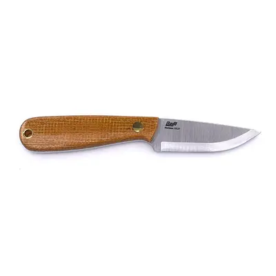 Brisa Necker 70 Scandi Mustard Micarta Leather