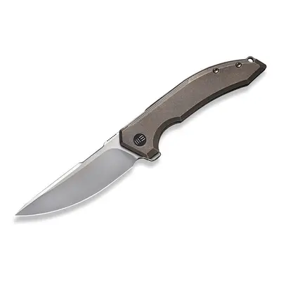 We Knife Quixotic WE21016-5 Bronze Titanium CPM 20CV