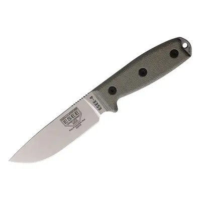 ESEE 4 4P35V S35VN, Green Micarta Handle, Black Sheath