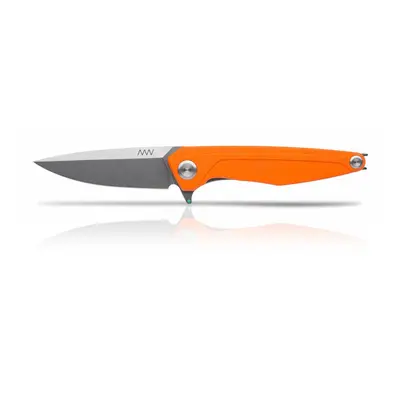 ANV Z300 - Stonewash, G10 Orange, Liner Lock ANVZ300-013