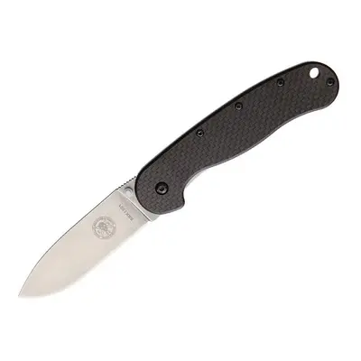 ESEE Avispa D2 Carbon Fiber - Stonewash BRK1302CF