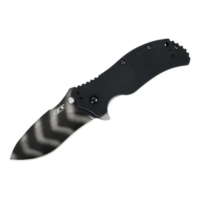 Zero Tolerance 0350TS Assisted Opening Flipper Tiger Stripe, Liner Lock, G10