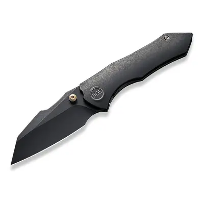 We Knife High-Fin WE22005-1 Black Titanium CPM20CV