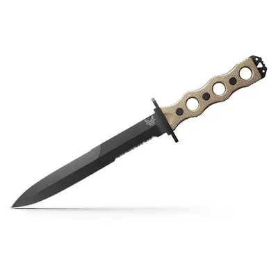 Benchmade 185SBK-1 SOCP Fixed Blade Desert Tan G10