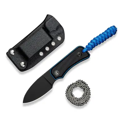 Civivi Baby Banter Fixed Blade C23045-1 Black/Blue G10 Nitro-V