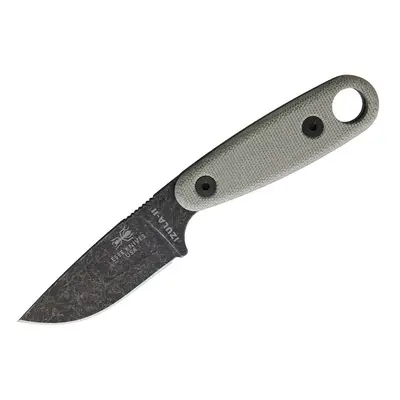 ESEE Izula II Black Oxide 1095 Green Canvas Micarta, Black Sheath ESIZ2BBO