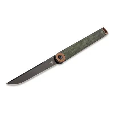 Böker Plus Kaizen Green Canvas Micarta 01BO391