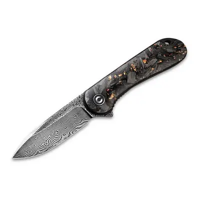 Civivi Elementum C907C-DS3 Copper Shred Carbon Fiber Damascus