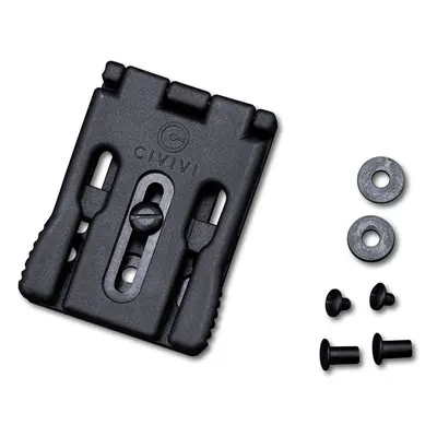 Civivi T-Clip CA-04A Black Fiber-glass Reinforced Nylon