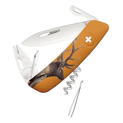 Swiza TT03 Tick Tool Wildlife Deer Orange KNB.0070.W003