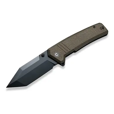 Civivi Bhaltair C23024-3 Green Burlap Micarta