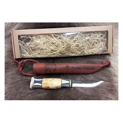 Wood Jewel Finland Lion Puukko 9 cm - dárkové balení 23LION9