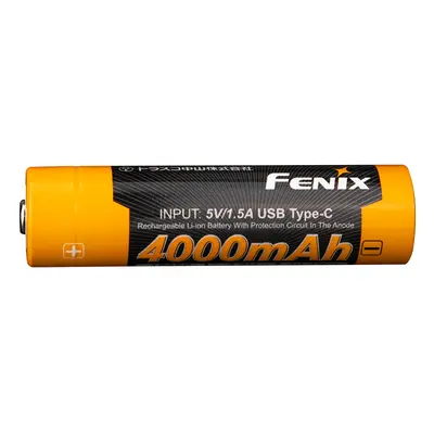 Fenix 18650 4000 mAh (Li-Ion) dobíjecí USB-C baterie