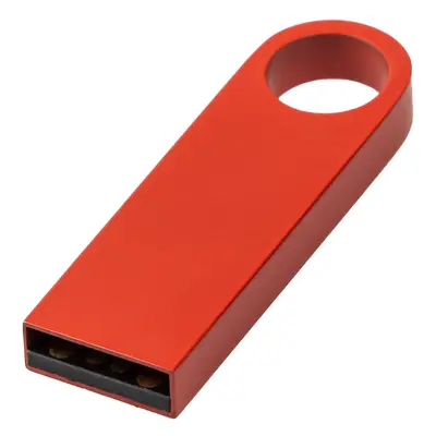 EX Kovový Mini USB flash disk 16 GB, 4x1,2x0,5 cm - více barev Barva kovu: Červená