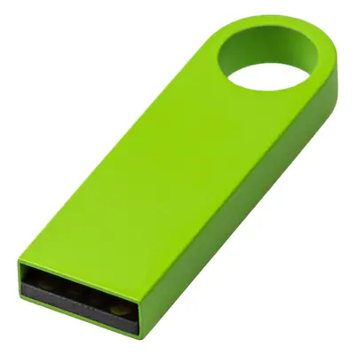 EX Kovový Mini USB flash disk 16 GB, 4x1,2x0,5 cm - více barev Barva kovu: Zelená