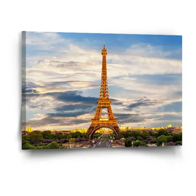 Obraz Eiffel Tower 3 - 90x60 cm