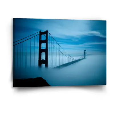 Obraz Golden Gate 3 - 120x80 cm